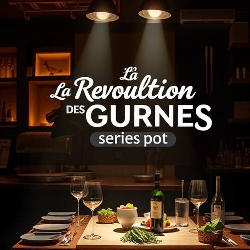 Affiche de la série 'La Révolution des Gourmets'