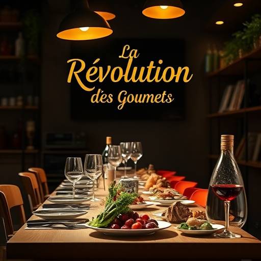 Affiche de la série 'La Révolution des Gourmets'