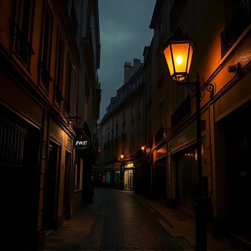 Affiche de la série 'Les Ombres de Paris'