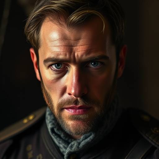 Portrait de Marc Dubois, interprétant le Capitaine Laurent Lefevre
